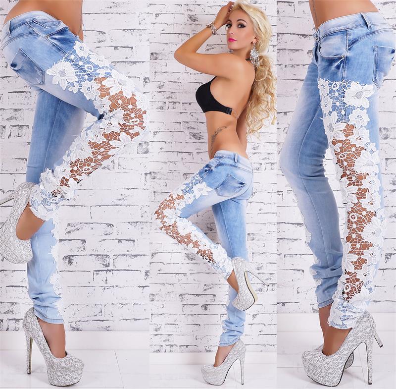 Lace jeans - Taylor K Shop