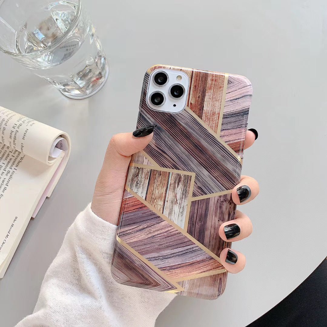 Laser diamond mosaic marble phone case - Taylor K Shop