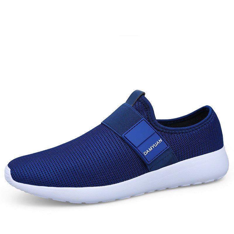 Light Slipon Running Shoes 47 Breathable Casual Mens Sports Shoes 46 Fashion Large Size Outdoor Gym Jogging Mens Sneakers - Taylor K Shop