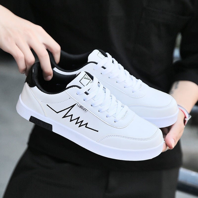 Little White Men's Shoes Korean Version Of All - match Breathable Shoes Sneakers Casual Shoes Men's Sports Shoes Trendy Shoes - Taylor K Shop