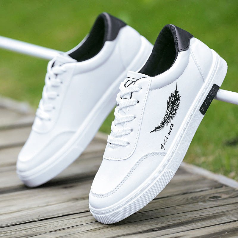 Little White Men's Shoes Korean Version Of All - match Breathable Shoes Sneakers Casual Shoes Men's Sports Shoes Trendy Shoes - Taylor K Shop