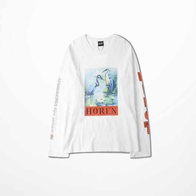 Long Sleeve T-Shirt Men Retro Funny Mens - Taylor K Shop