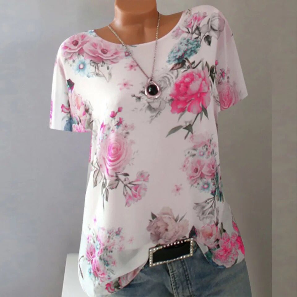 Loose and beautiful lady's blouse - Taylor K Shop