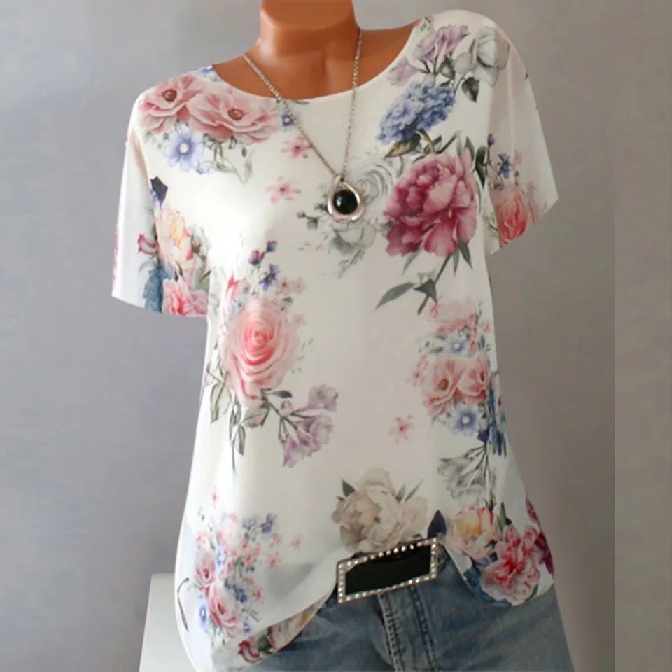 Loose and beautiful lady's blouse - Taylor K Shop