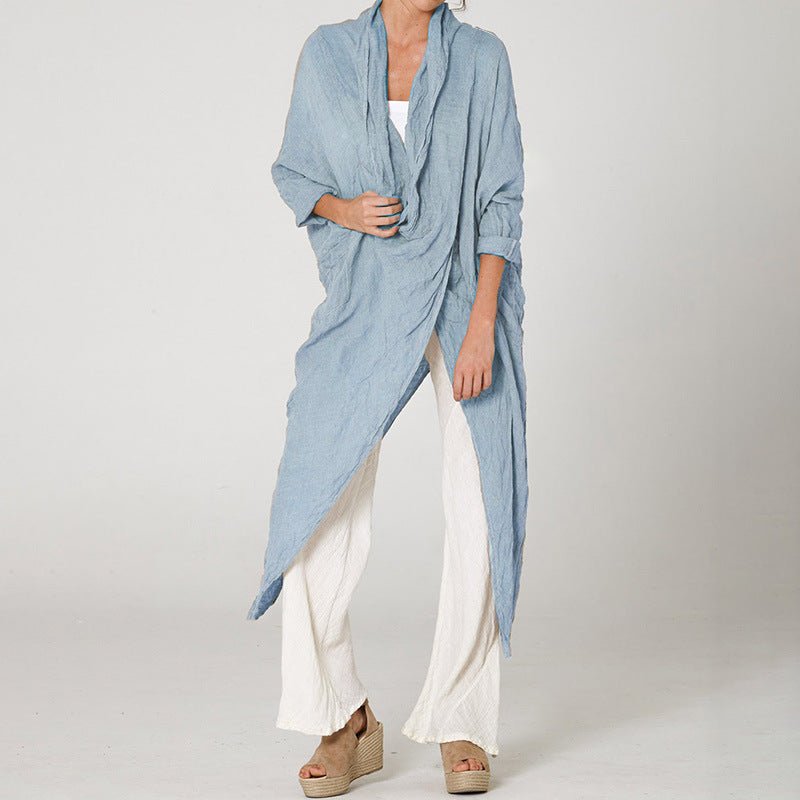 Loose asymmetrical blouse - Taylor K Shop