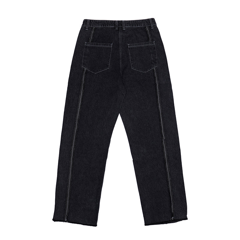 Loose washed jeans - Taylor K Shop