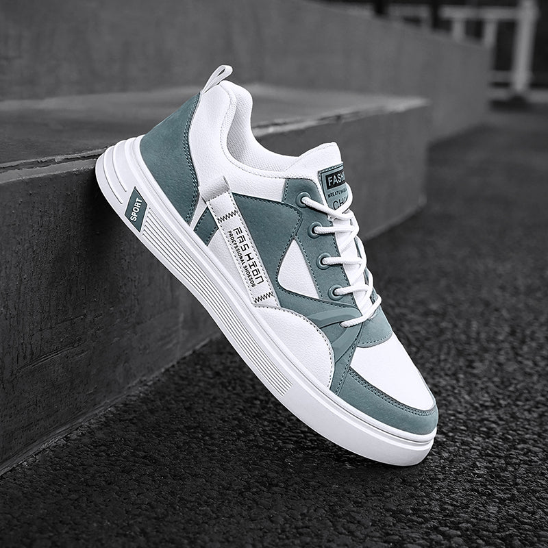 Low Cut Flat Leather Casual Mens Shoes - Taylor K Shop