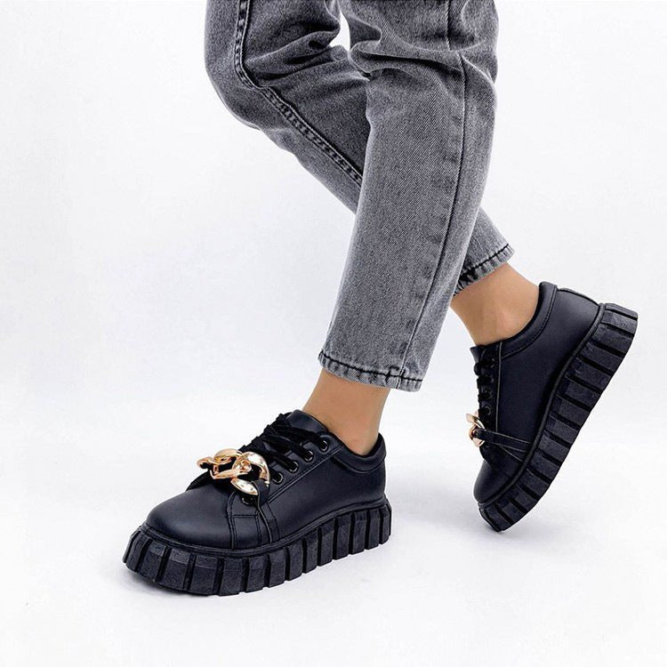 Low - Top Flat Casual Sneakers - Taylor K Shop