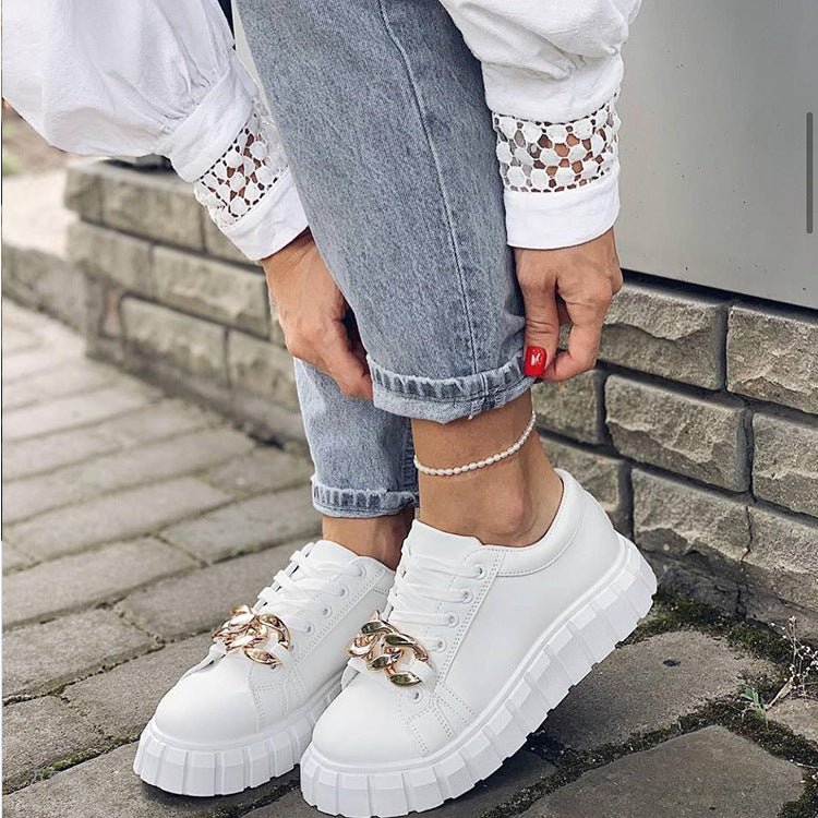 Low - Top Flat Casual Sneakers - Taylor K Shop