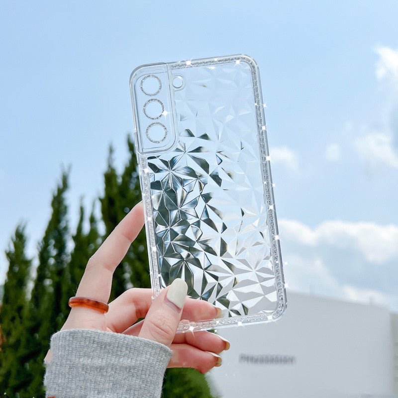 Luxurious Diamond Decoration For S22 Transparent Phone Case - Taylor K Shop