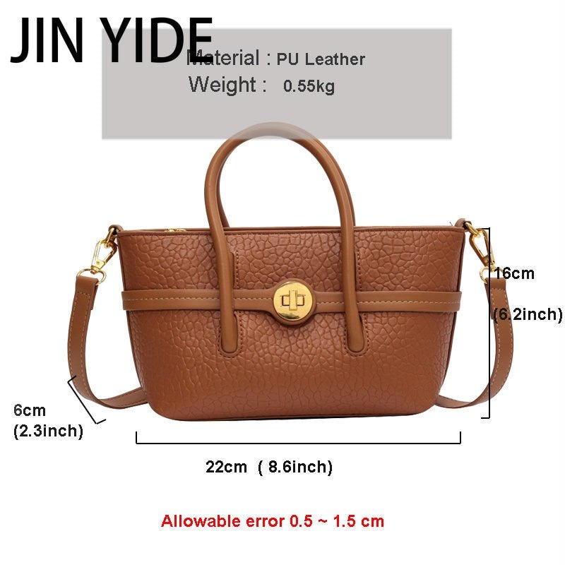 Luxury Brand Handbag For Women 2023 NewTemperament Ladies Shoulder Bag Fashion Party Shopping Cross Body Bag Female Black Brown - Taylor K Shop