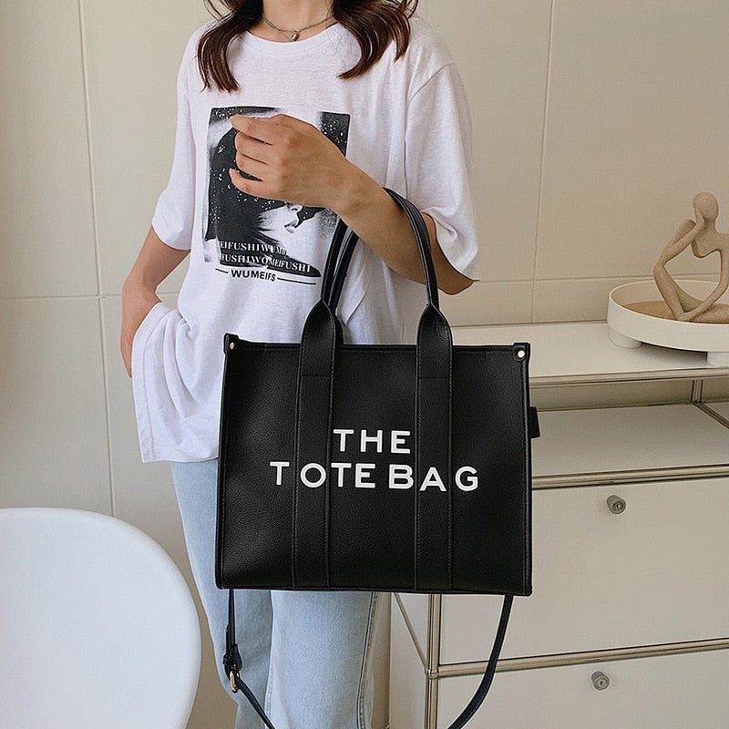 Luxury Designer Bag Tote Women Handbags Letter Shoulder Bags 2023 Brands Soft PU Shopper Purses Crossbody Bags for Women Clutch - Taylor K Shop