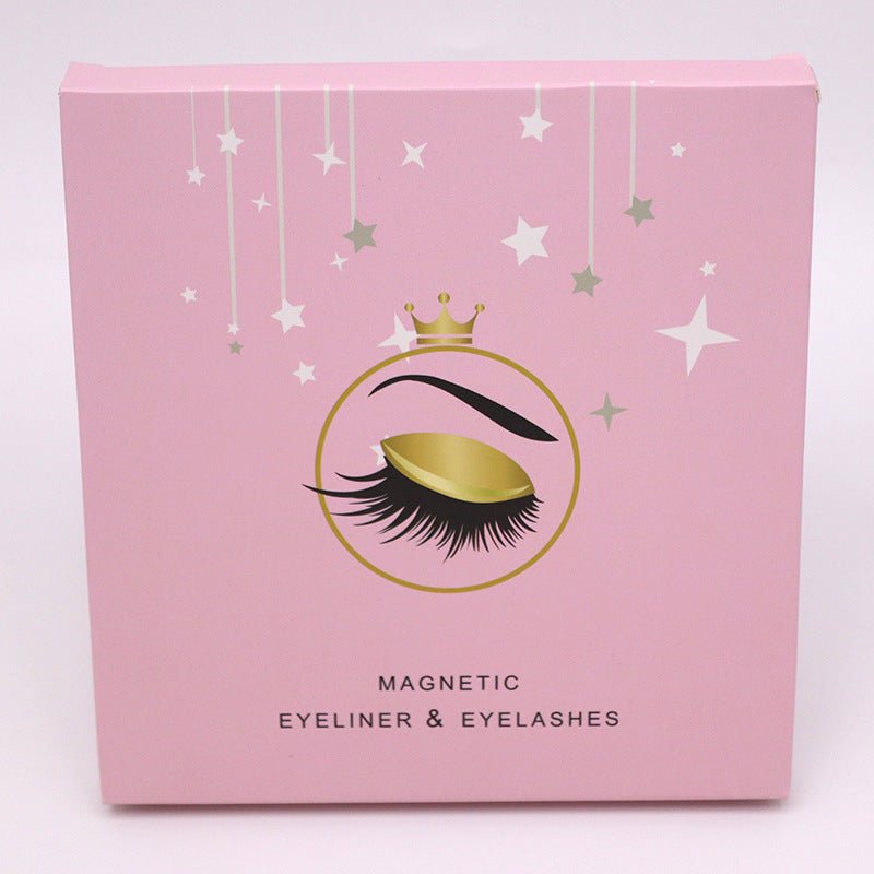 Magnetic Eyelashes Eyeliner Set Long Lasting False Mink Waterproof Eye Lashes Extension Reusable Beauty Makeup Tool - Taylor K Shop