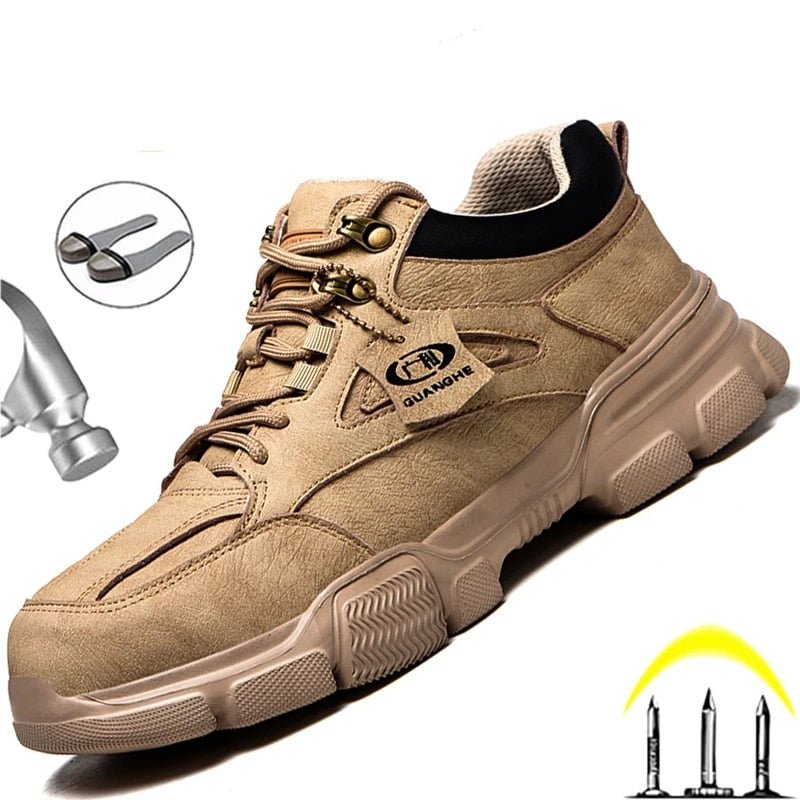 Male Safety Shoes Work Sneakers Indestructible Work Safety Boots Winter Shoes Men Steel Toe Shoes Sport Safty Shoes Dropshipping - Taylor K Shop
