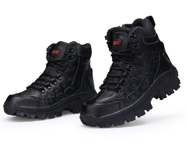 MARSON Men Military Boots Camouflage Non - Slip Combat Tactical Boots Male Breathable Outdoor Climbing Wear - Resisting Mens Shoes - Taylor K Shop