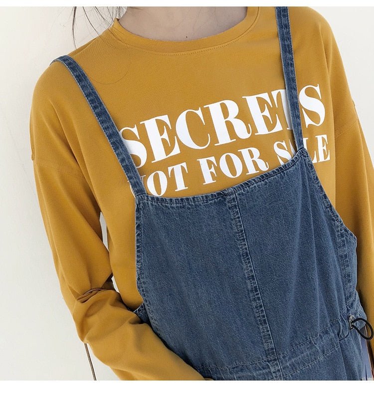 Maternity strap jeans - Taylor K Shop