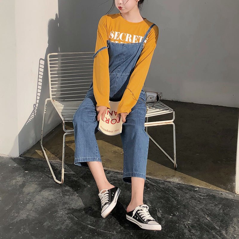 Maternity strap jeans - Taylor K Shop