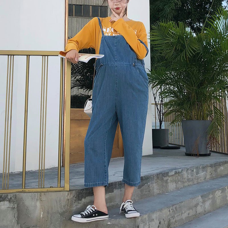 Maternity strap jeans - Taylor K Shop