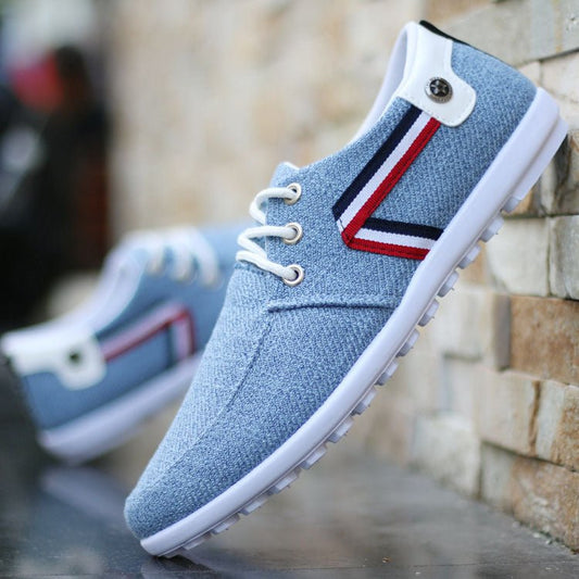 men Casual Shoes mens canvas shoes for men shoes men fashion Flats brand fashion - Taylor K Shop