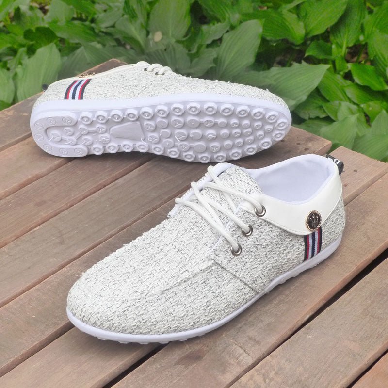 men Casual Shoes mens canvas shoes for men shoes men fashion Flats brand fashion - Taylor K Shop