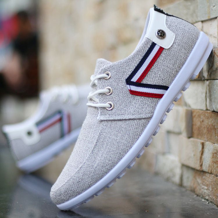 men Casual Shoes mens canvas shoes for men shoes men fashion Flats brand fashion - Taylor K Shop
