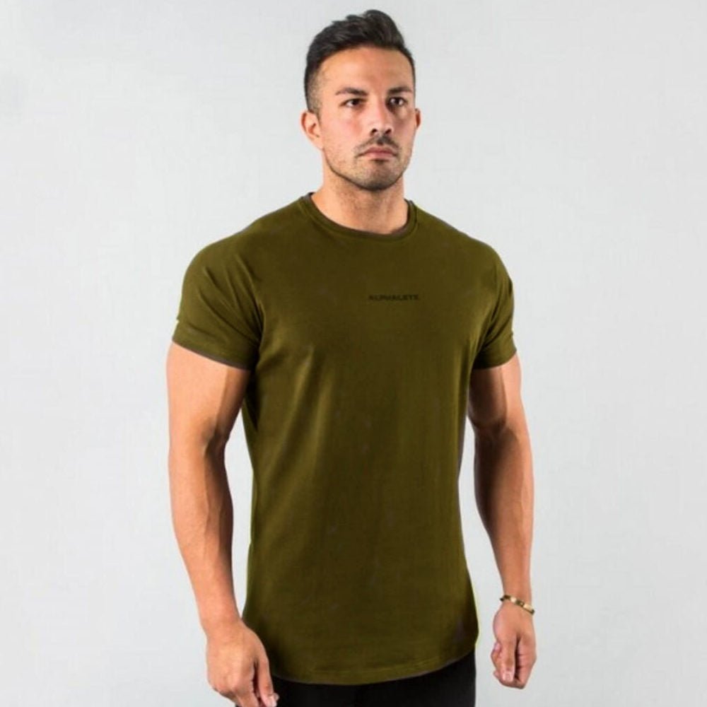 Men Fitted Gym T-Shirt - Taylor K Shop