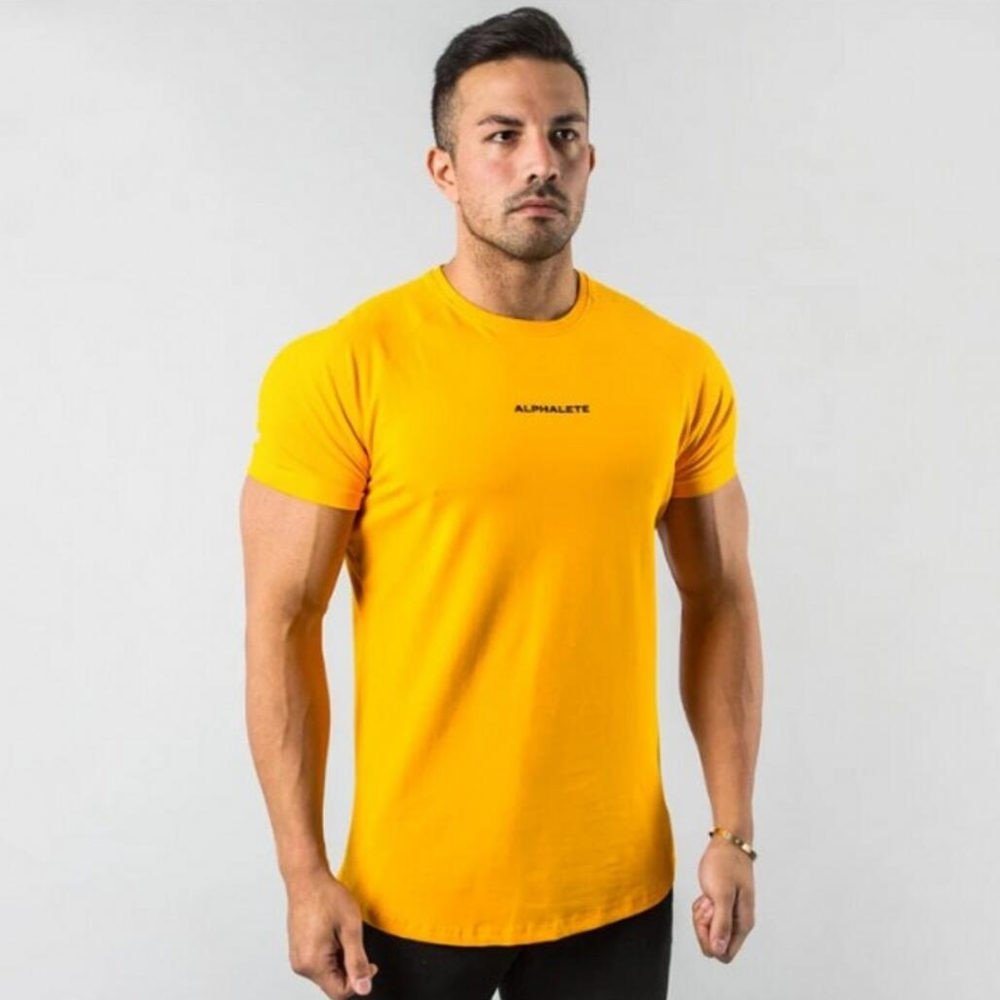 Men Fitted Gym T-Shirt - Taylor K Shop