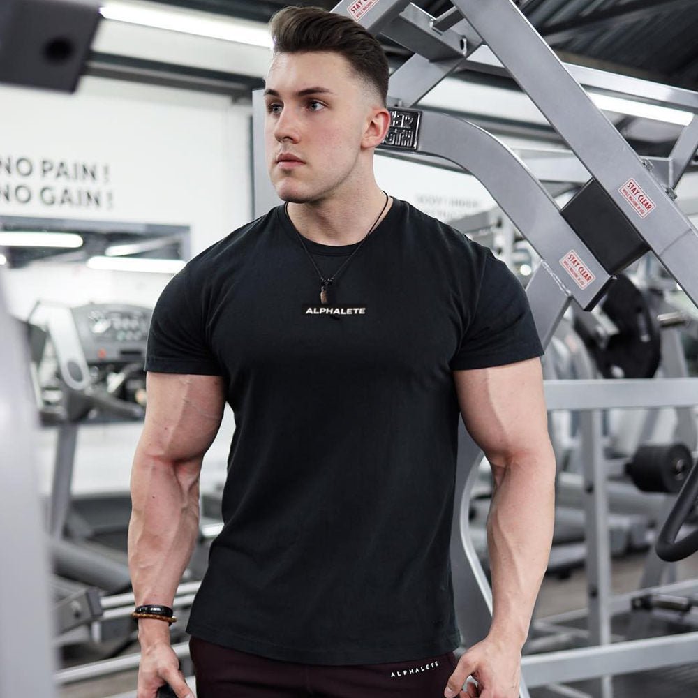 Men Fitted Gym T-Shirt - Taylor K Shop