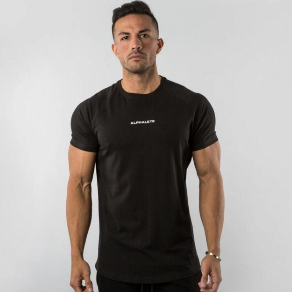 Men Fitted Gym T-Shirt - Taylor K Shop