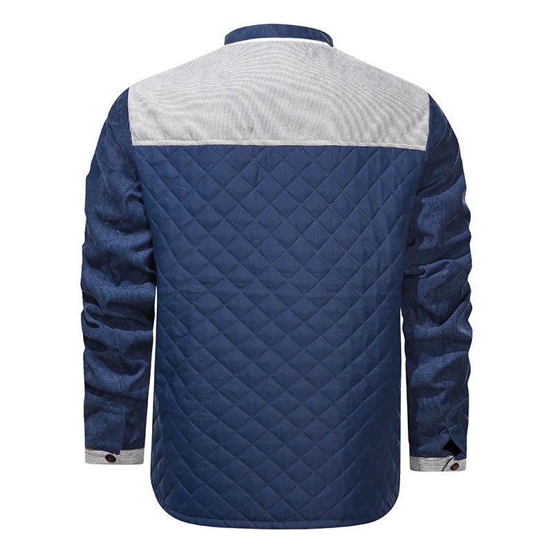 Men Jacket Uniform Slim Casual Parka Coat Men Brand Clothing Fashion Coats - Taylor K Shop
