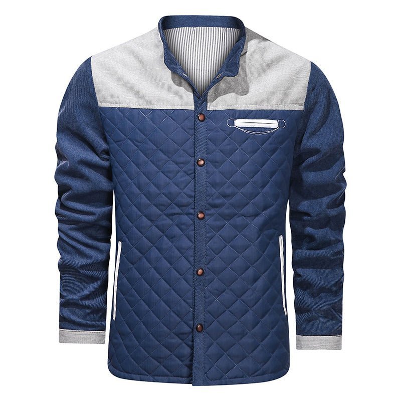 Men Jacket Uniform Slim Casual Parka Coat Men Brand Clothing Fashion Coats - Taylor K Shop