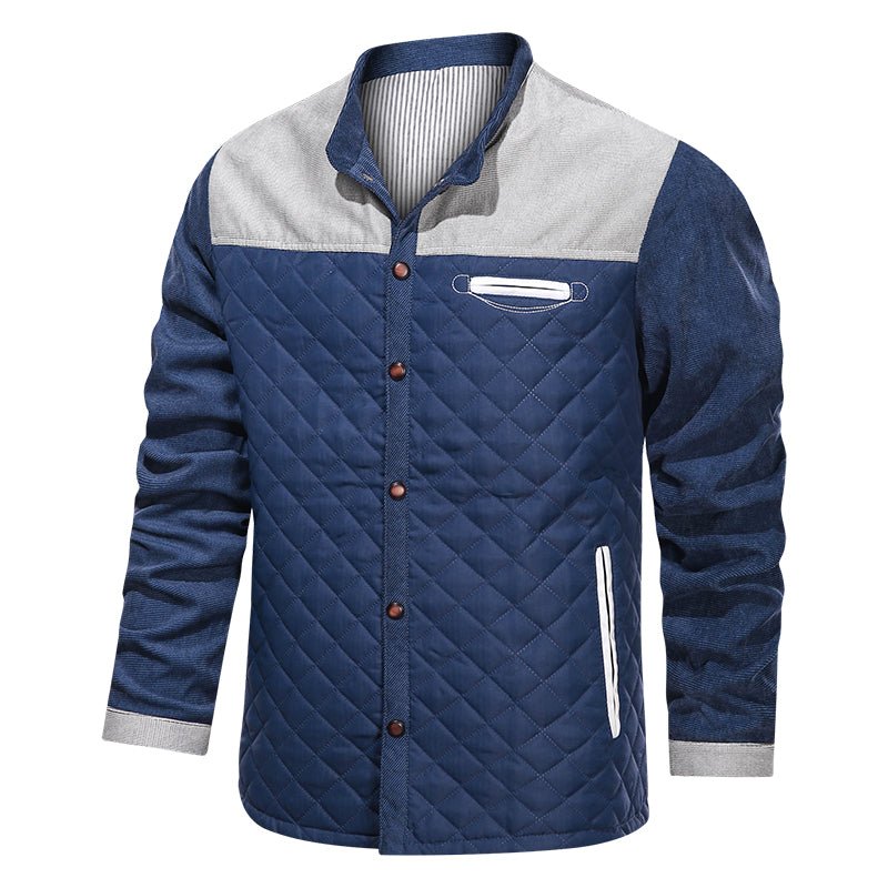Men Jacket Uniform Slim Casual Parka Coat Men Brand Clothing Fashion Coats - Taylor K Shop