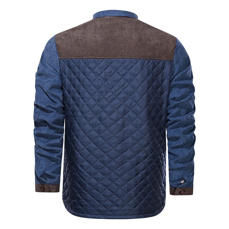 Men Jacket Uniform Slim Casual Parka Coat Men Brand Clothing Fashion Coats - Taylor K Shop