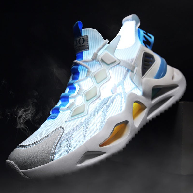 Men Sneakers Cool Wave Sole Sport Running Shoes - Taylor K Shop