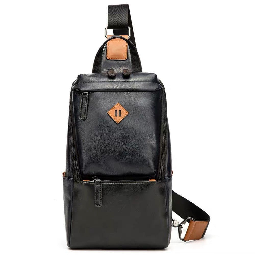 Men's Bags, Chest Bags, Men's Shoulder Bags, Messenger Leather Bags - Taylor K Shop