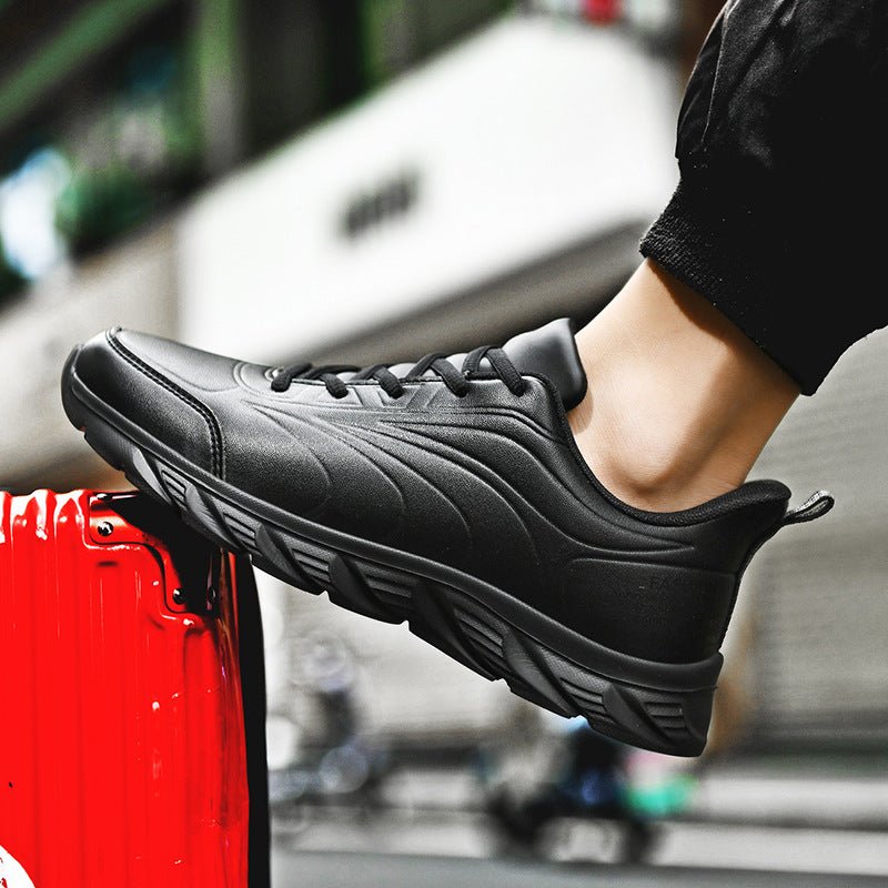 Men'S Breathable Casual Shoes Work Leather Shoes All - Match Sports Shoes Running Men'S Shoes List - Taylor K Shop