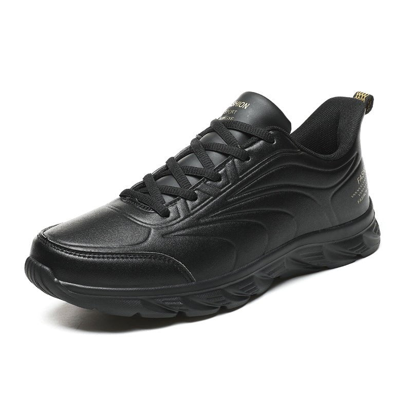 Men'S Breathable Casual Shoes Work Leather Shoes All - Match Sports Shoes Running Men'S Shoes List - Taylor K Shop