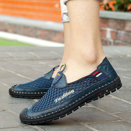 Mens Casual Breathable Mesh Non - slip Casual Shoes - Taylor K Shop