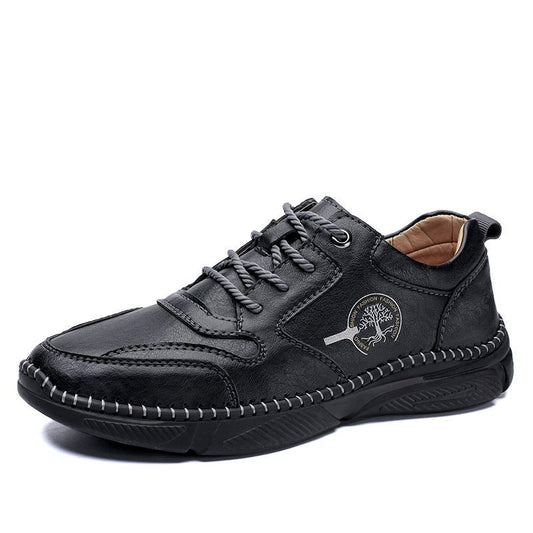 Mens Casual Shoes Handmade Leather Men Moccasins British Style - Taylor K Shop