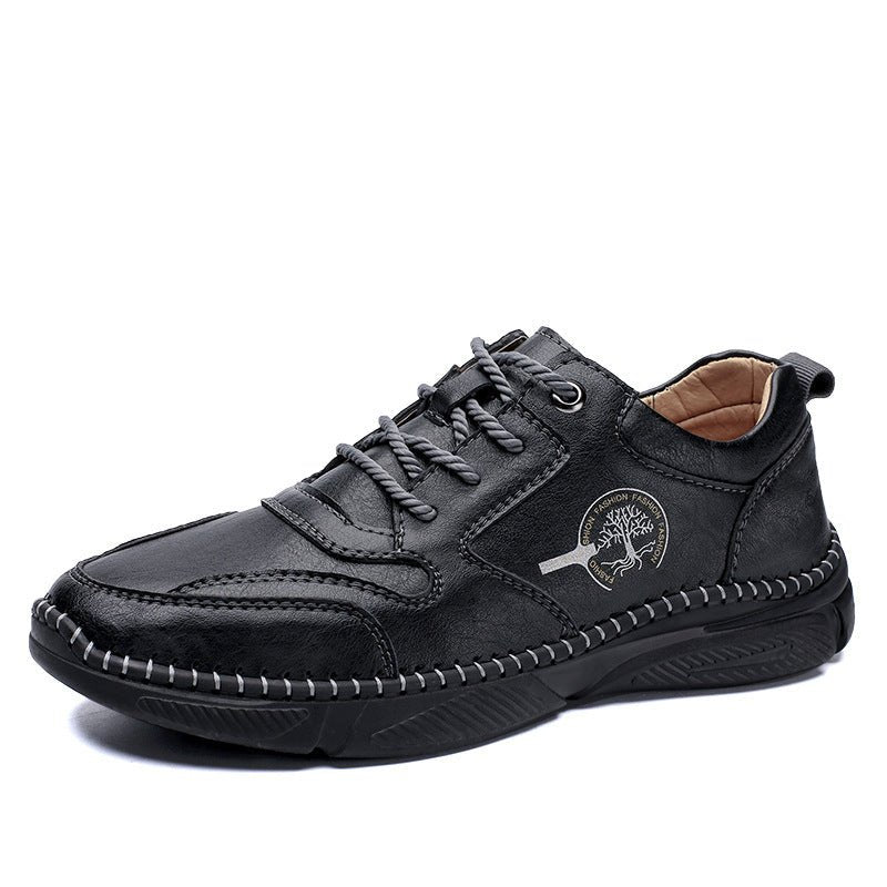 Mens Casual Shoes Handmade Leather Men Moccasins British Style - Taylor K Shop