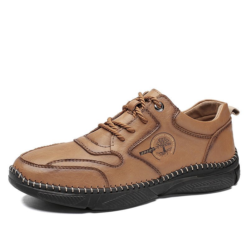 Mens Casual Shoes Handmade Leather Men Moccasins British Style - Taylor K Shop