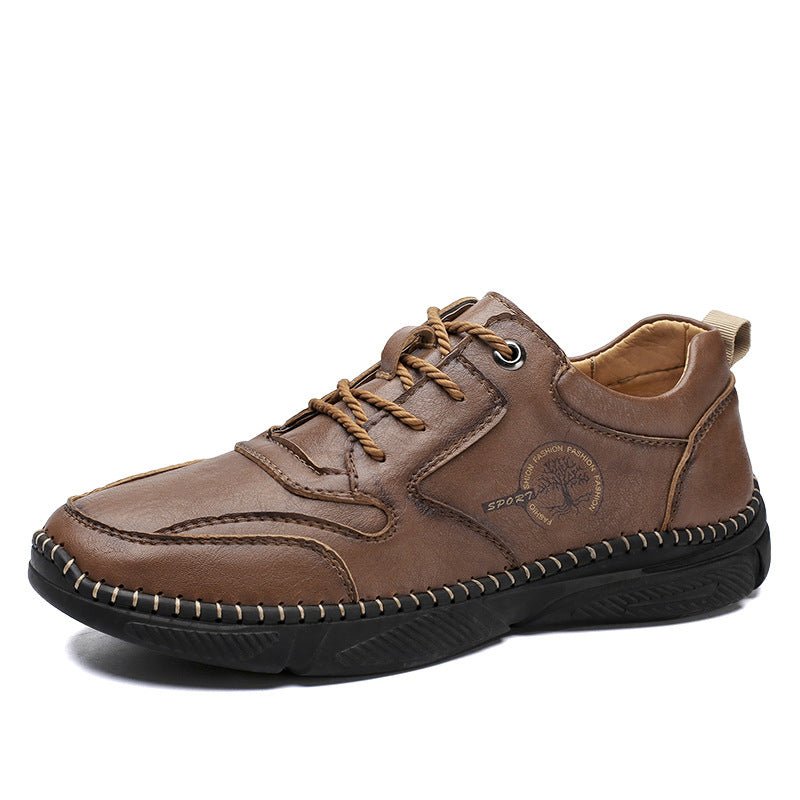 Mens Casual Shoes Handmade Leather Men Moccasins British Style - Taylor K Shop