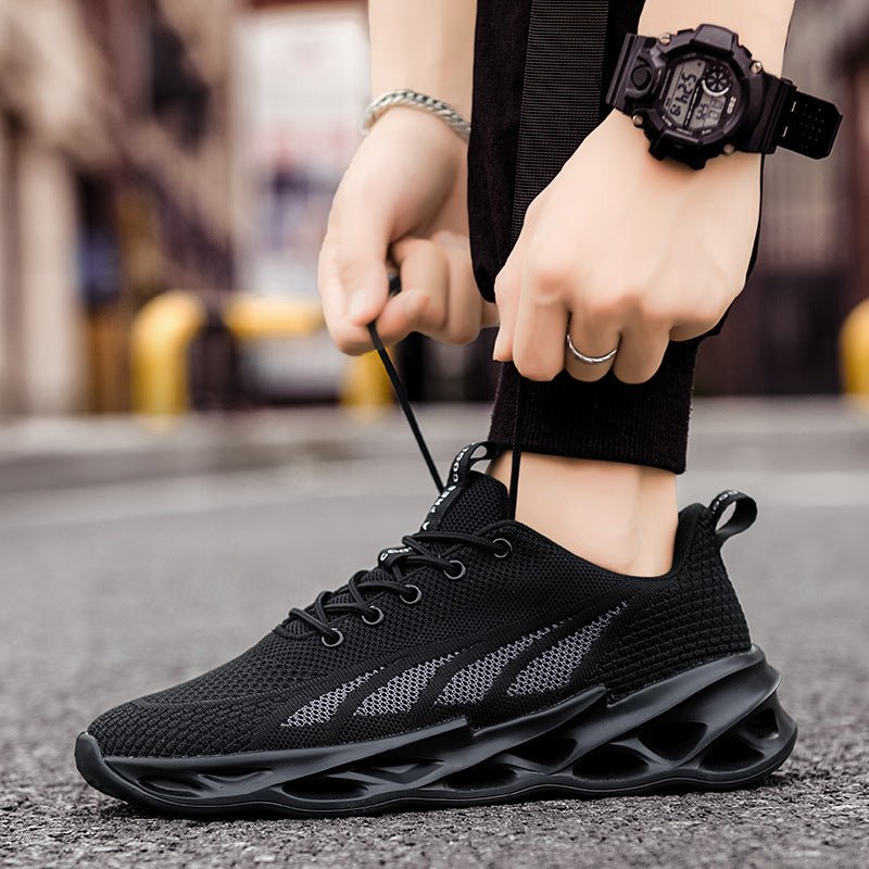 Mens Fashion Breathable Mesh Running Sports Shoes - Taylor K Shop