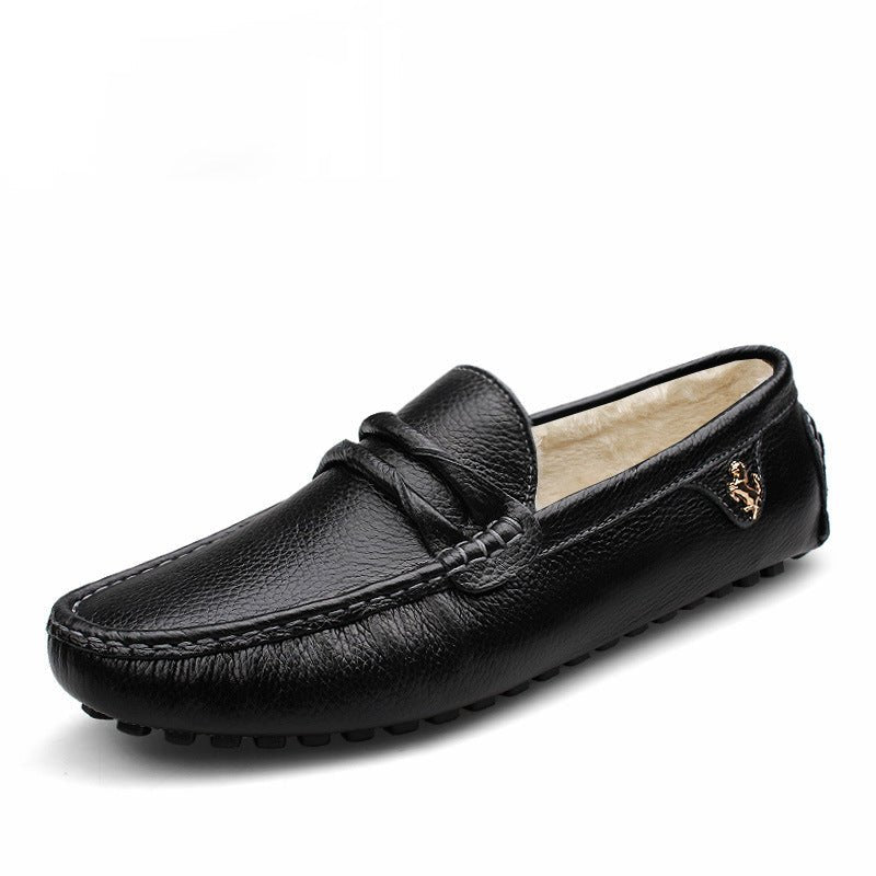 Mens Fashion Casual Head Leather Shoes - Taylor K Shop