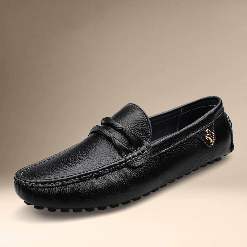 Mens Fashion Casual Head Leather Shoes - Taylor K Shop