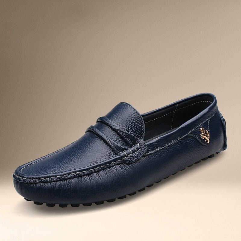 Mens Fashion Casual Head Leather Shoes - Taylor K Shop
