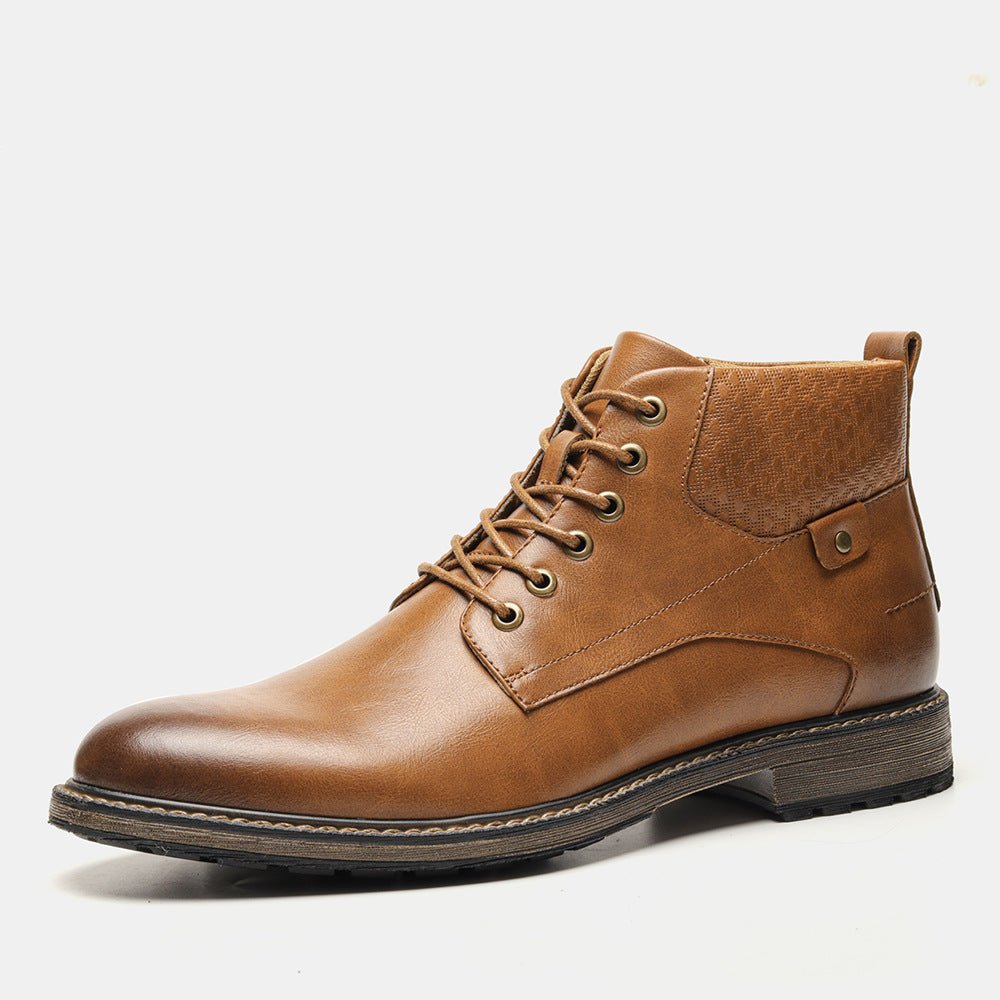 Mens Fashion Casual High Top Martin Boots - Taylor K Shop