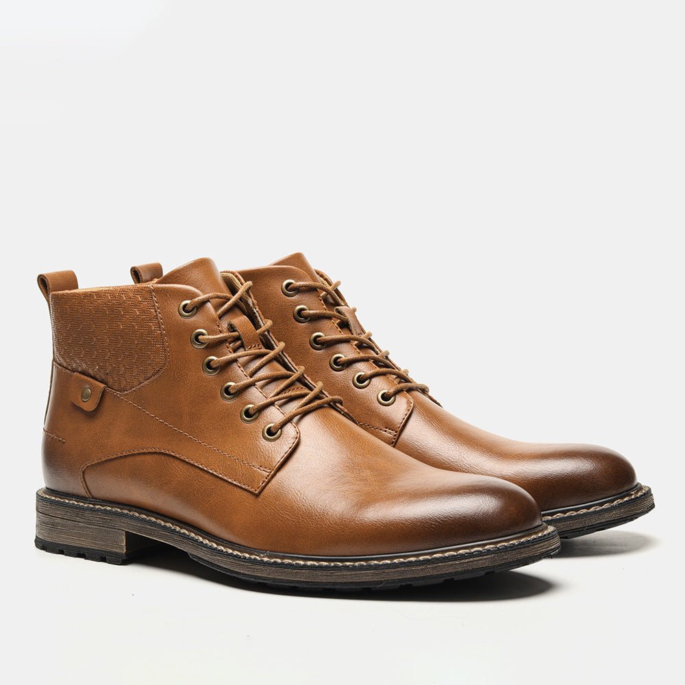 Mens Fashion Casual High Top Martin Boots - Taylor K Shop