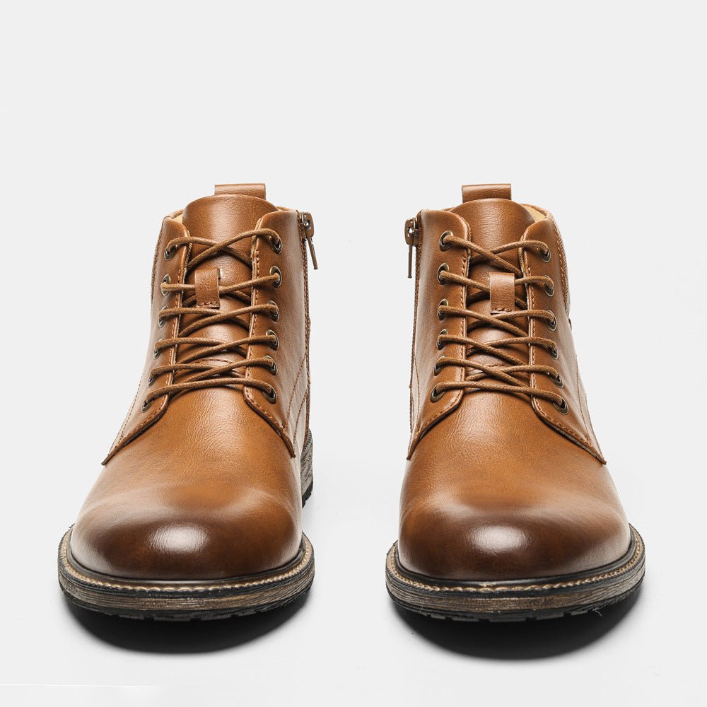 Mens Fashion Casual High Top Martin Boots - Taylor K Shop