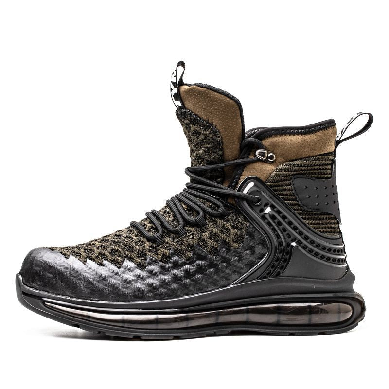Mens Fashion Smash And Puncture Resistant Lightweight Air Cushion Shock Absorbing Shoes - Taylor K Shop